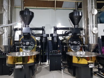 Máy rang cà phê công nghiệp công suất 250kg